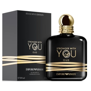 Giorgio Armani Stronger With You Oud, Apa de Parfum, Barbati