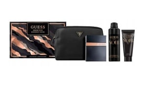 Guess Seductive Noir Homme, Apa de toaleta, 100 ml + Deodorant 226 ml + Gel de dus 100 ml
