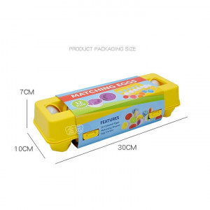 Joc Asocieri Matching Eggs Potriveste Oua cu Forme Geometrice