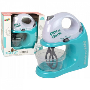 Jucarie Mixer cu accesorii, bol si stativ, functii realiste Play at Home