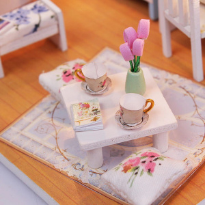 Kit Casuța DIY in Miniatura Hemiola’s - Set Complet cu Mobilier si Accesorii