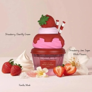 Lattafa Give Me Gourmand Berry On Top Apa de Parfum 75 ml, Femei - Img 2