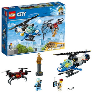LEGO City Police - Urmarirea cu drona a politiei aeriene 60207, 192 piese