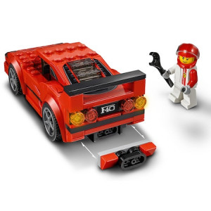 LEGO Speed Champions - Ferrari F40 Competizione 75890, 198 piese