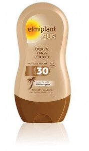 Lotiune cu protectie solara ridicata Tan & Protect SPF 30 Elmiplant