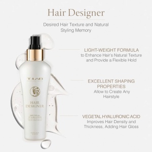 Lotiune gel T-LAB Professional Hair Designer, 150 ml