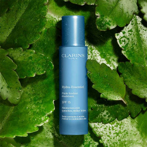 Lotiune hidratanta Clarins Hydra-Essentiel Milky, pentru ten uscat si normal, SPF 15 - Img 2