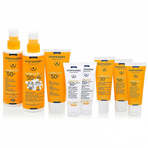 Lotiune protectie solara hidratanta Isispharma UVEBLOCK 50+, 100 ml - Img 2