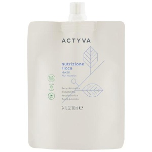 Masca de Hidratare Intensa Par Foarte Uscat - Kemon Actyva Nutrizione Ricca Mask Pouch Bag, 100 ml