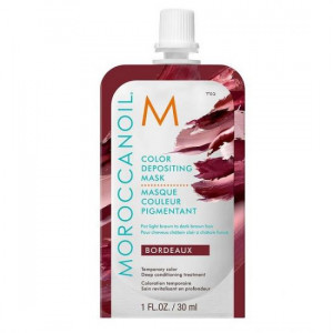 Masca de par nuantatoare Moroccanoil Bordeaux	