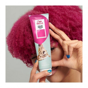 Masca nuantatoare Wella Professionals Color Fresh, Pink