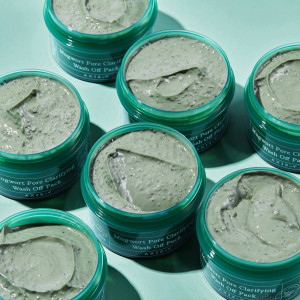 Masca pentru curatarea porilor cu Mugwort Pore Clarifying Wash Off Axis-Y, 100 ml - Img 2