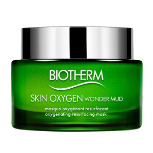 Masca pentru fata, cu efect de reoxigenare si retexturizare, Biotherm Skin Oxygen Wonder Mud Resurfacing Mask, 75 ml