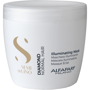 Masca pentru stralucire Alfaparf Semi Di Lino Diamond Illuminating Mask, 500 ml