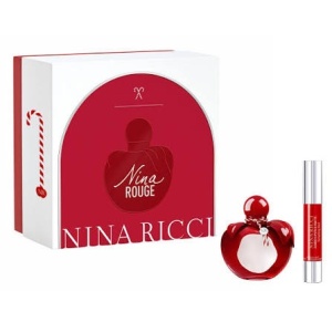 Nina Ricci Set Rouge Apa de Toaleta 50 ml + Lipstick ml, Femei