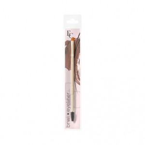 Pensula pentru machiajul sprancenelor si aplicarea creionului de ochi Eveline Cosmetics