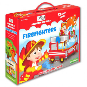 Puzzle Gigant 3D Pompieri set