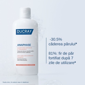 Sampon complementar impotriva caderii parului reactiva Anaphase, 200 ml, Ducray