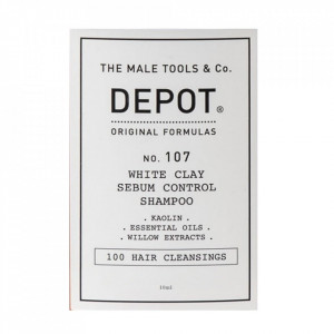 Sampon Depot 100 Hair Cleaning No.107 White Clay Sebum Control - Img 2