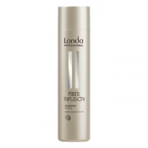 Sampon Londa Professional Fiber Infusion cu cheratina pentru regenerarea parului, 250 ml