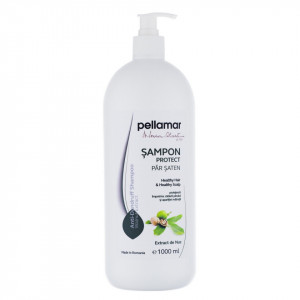 Sampon Pellamar pentru par saten cu extract de nuc