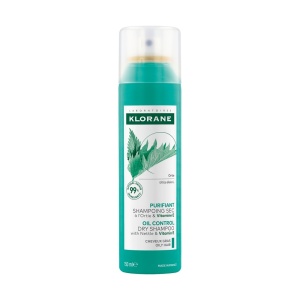 Sampon uscat cu urzica si vitamina E Klorane, 150 ml