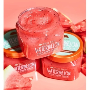 Scrub exfoliant pentru corp Tree Hut Shea Sugar, Watermelon, 510 g
