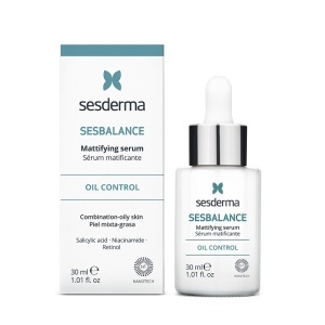 Ser de fata matifiant pentru ten mixt si gras Sesbalance, Sesderma, 30 ml