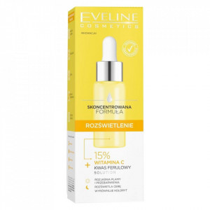 Ser iluminator cu vitamina C Eveline Cosmetics, 18 ml