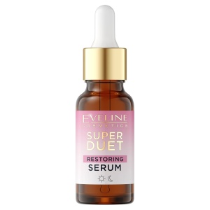 Ser pentru fata Eveline Cosmetics Super Duet cu ceramide, 18 ml