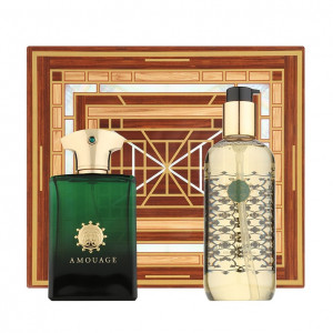 Set Cadou Amouage Epic Man ce contine 100 ml Apa de Parfum + 300 ml Gel de Dus