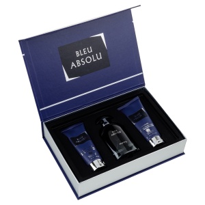 Set cadou Bleu Absolu, Riiffs, Barbati Apa de Parfum, 100ml, Lotiune de corp, 100 ml + Gel de dus, 100 ml