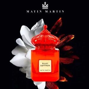 Set cadou Calista cu Apa de Parfum Matin Martin Amber Wave, Unisex, 100 ml si esarfa