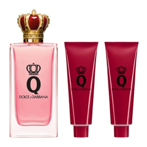 Set cadou Q Dolce & Gabbana , Eau de Parfum, Women, 100 ml + Shower Gel, 50 ml + Body Lotion, 50 ml