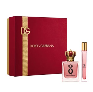Set cadou Dolce & Gabbana Q by Dolce & Gabbana, Femei, Apa de Parfum Intense, 50 ml + 10 ml