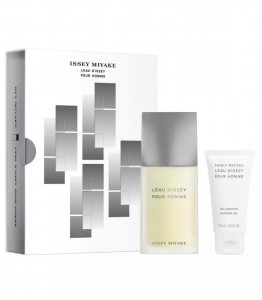 Set Cadou L'eau D'Issey pour Homme 75 ml Eau de Toilette + 50 ml Gel de Dus