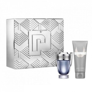 Set cadou Paco Rabanne, Invictus, Apa de Toaleta, Barbati, 50 ml + Gel de dus, 100 ml