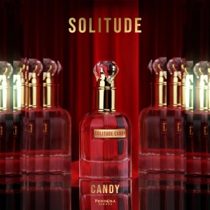Set cadou Paris Corner, Pendora Scents Solitude Candy Apa de Parfum, Femei, 100 ml + esarfa satinata - Img 3