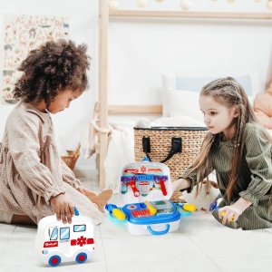 Set de doctor pentru copii - Valiza medicala portabila cu accesorii