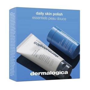 Set Dermalogica Daily Skin Polish Kit: Gel de curatare pentru fata Special Cleansing Gel, 15 ml + Pudra exfolianta Daily Milkfoliant, 4 g