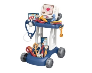 Set doctor pentru copii LITTLE DOCTOR cu efecte sonore si luminoase, 43x 31x 37cm