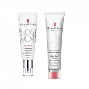 Set Elizabeth Arden Eight Hour Everyday Skin Savers, Crema Skin Protectant 50ml, Daily Moisturizer 45ml