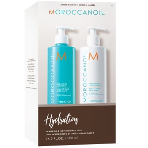 Set Moroccanoil Hydration pentru hidratare Sampon 500ml + Balsam 500ml