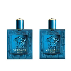 Set Versace Eros Apa de Toaleta, Barbati, 30 ml + 30 ml