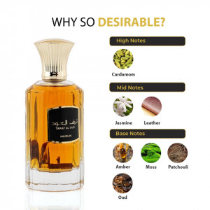 Taraf Al Oud, Nusuk, Apa de Parfum, Barbati, 100ml - Img 3