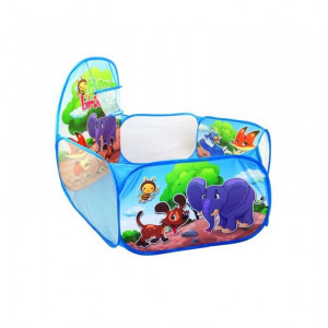 Tarc de joaca pliabil cu 60 de bile multicolore incluse - Img 4