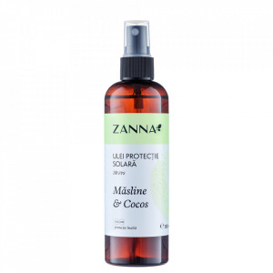 Ulei de Plaja cu Ulei de Masline si Cocos SPF30 150ml ZANNA