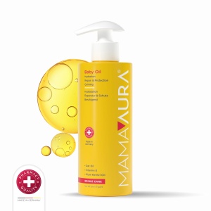 Ulei pentru bebelusi Edible Care for Baby, 200 ml, Mamaaura