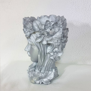 Vaza Venus Flower Lady, silver - Img 4