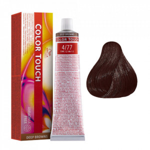 Vopsea de par semipermanenta Wella Professionals Color Touch 4/77